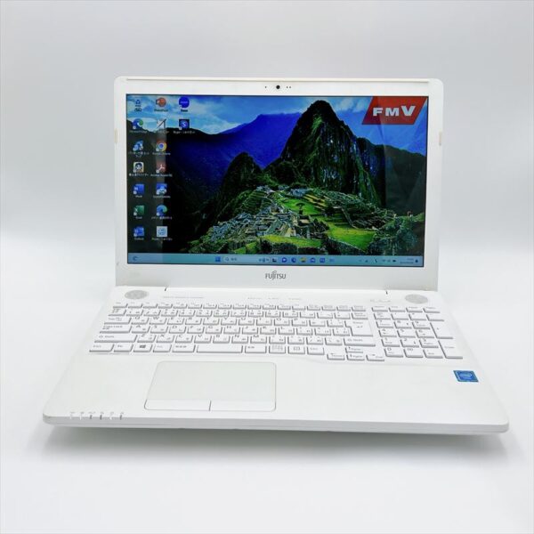 富士通 ノートパソコン LIFEBOOK AH42/B1 / Celeron 3865U / メモリ8GB / 新品SSD120GB / Windows11 / 15.6型 / HN-0046 - 画像 (2)