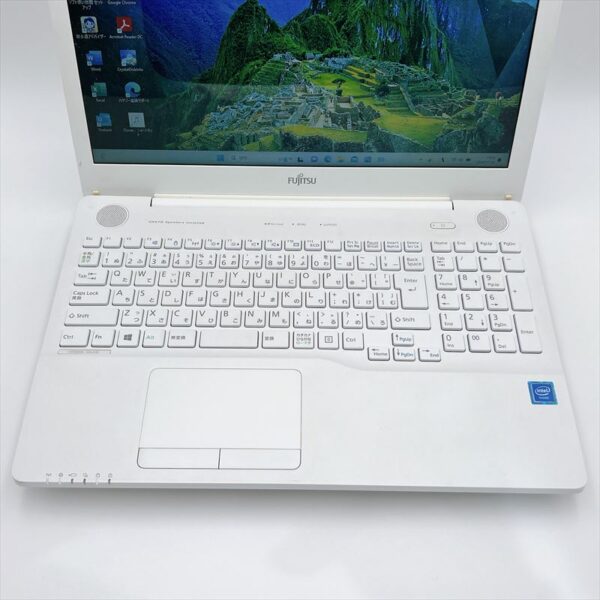 富士通 ノートパソコン LIFEBOOK AH42/B1 / Celeron 3865U / メモリ8GB / 新品SSD120GB / Windows11 / 15.6型 / HN-0046 - 画像 (3)