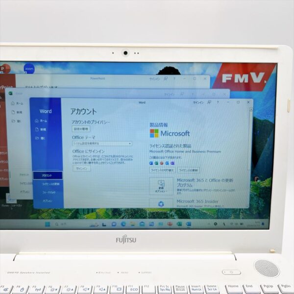 富士通 ノートパソコン LIFEBOOK AH42/B1 / Celeron 3865U / メモリ8GB / 新品SSD120GB / Windows11 / 15.6型 / HN-0046 - 画像 (10)